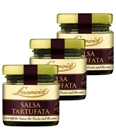 Lacroix Salsa Tartufata truffled sauce with real truffle 90g pack of 3