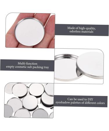 IMIKEYA Palette Fards Paupi res Ronde Vide 20 Pi ces 36x3 Mm En M tal Compact Portable Pour Femmes tui Rangement Cosm tiques Multifonction - Buy Online on GoSupps.com
