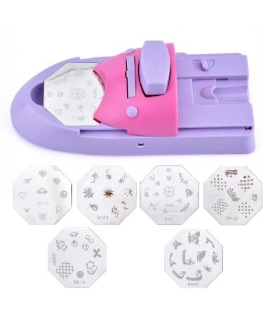 Manicure Printer - Nails Girls Nail Pattern Printer Time-Saving Nail Printer Easily Use for Dating Working Travelling Gathering Wedding - Buy Online on GoSupps.com