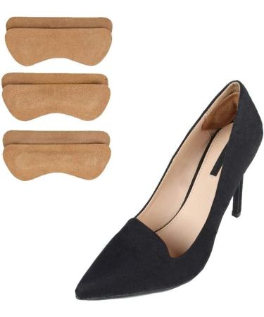 High Heel Grip Cushion Pads - Brown (3 Pair) - Ultimate Comfort for Heel Lovers - Buy Online on GoSupps.com