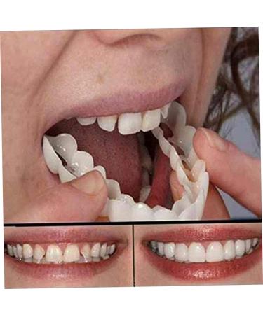 Pastoralist 2 Pairs Dentures Cosmetic Teeth Instant Veneers Temporary Teeth and Bottom Dentures Fit Comfort - Buy Online on GoSupps.com