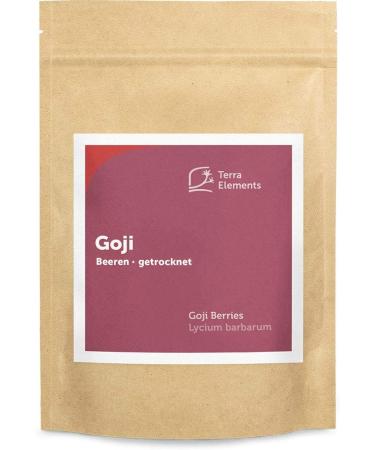 Terra Elements Goji berries 250g I 100% pure I vegan I raw quality - Buy Online on GoSupps.com