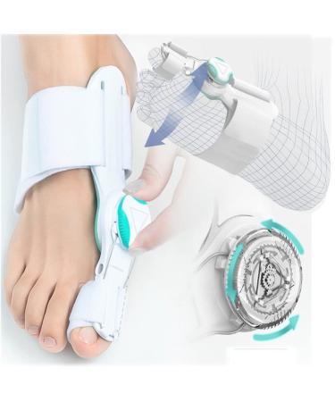 UYeCdu Hallux Valgus Correction Orthopedic Supplies Bunion Splint Big Toe Straightener Corrector Adjustable 3D Knob Foot Care