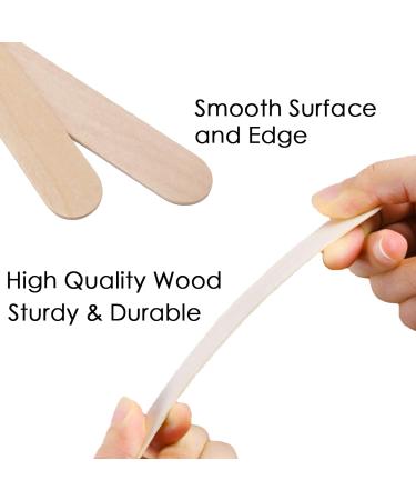 LLYJOYE 50 Piece Waxing Sticks | Wooden Spatulas for Face & Body Hair Removal - Buy Online on GoSupps.com