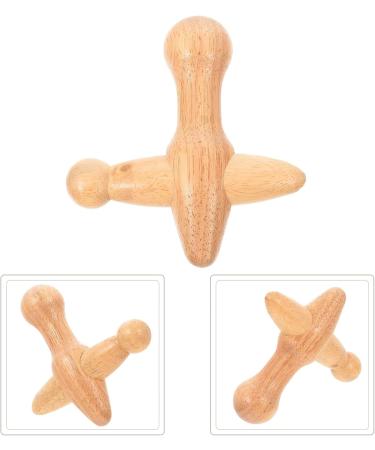 Fomiyes Thai Traditional Reflex Zone Massage Tool - Wooden Stick for Body Neck & Back Acupuncture Relief - Buy Online on GoSupps.com