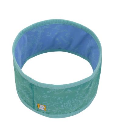 RUFFWEAR Swamp Cooler Neck Gaiter for Dogs SPF 50+ Washable Reversible Everyday Cooling Dogwear Accessory Re-Usable Instant Cool Down Device for Hot Weather Aurora Teal/Heliotrope Purple (Small) Small Aurora Teal/ Heliotrope Purple
