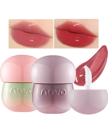 Lipstick by Lucknest  Super Lustrous Lipstick Tinted Lip Balm  High Impact Lipcolor with Moisturizing Creamy Formula  Infused with Vitamin E and Avocado Oil (Purple+Cyan)