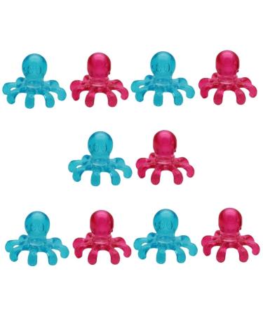 PartyKindom 10 Pcs Massager Tool Accessories Portable Plastic Elderly