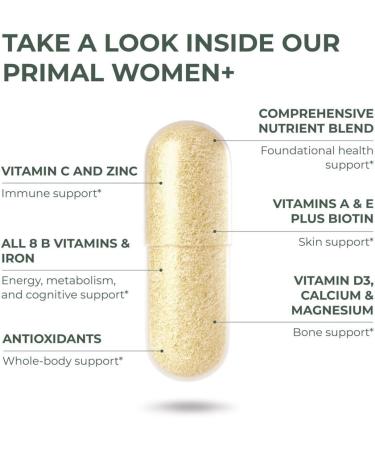 Primal Creatine Powder + Primal Women+ Multivitamin Bundle | 2-Pack | Support Strength Recovery Energy & Women s Wellness | 30 Servings Each - Buy Online on GoSupps.com