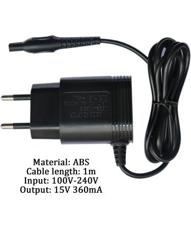Olakin 15V Razor Charging Cable Power Supply - Compatible with Philips Models 3000 5000 7000 S5050 QT4022 PT860 AT750 QG HQ QC PT RQ Sensotec 8000 & More - Buy Online on GoSupps.com