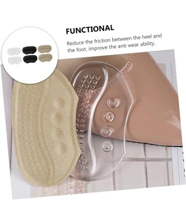 FRCOLOR 3 Pairs High Heel Stickers & Liners - Wear-Resistant Self-Adhesive Travel Comb Heel Grips for Comfortable Walking - Buy Online on GoSupps.com