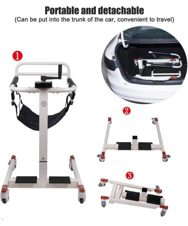 Pxkmouy Elevator for Paralyzed Seniors | Hospital Handlift & Care Transporters | Standing Armchair Toilet Chair for Disabled Adults - Buy Online on GoSupps.com