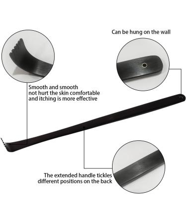 2-Piece Wooden Back Scratchers (43cm) - Handheld Relaxation Massage Device for Itch Relief & Body Relaxation - Buy Online on GoSupps.com
