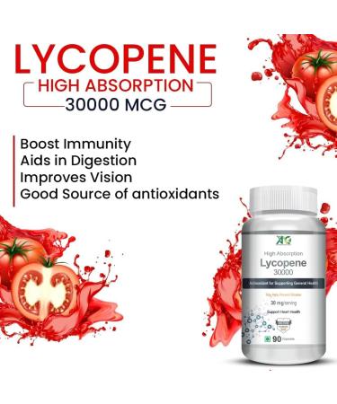 YANG Lycopene 30mg Support Heart health 90 Capsules - Buy Online on GoSupps.com