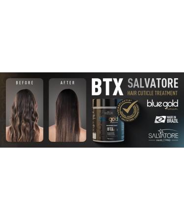 SALVATORE Blue Gold Premium BTX Traitement Professionnel pour Cuticules Capillaires 1 kg - Buy Online on GoSupps.com