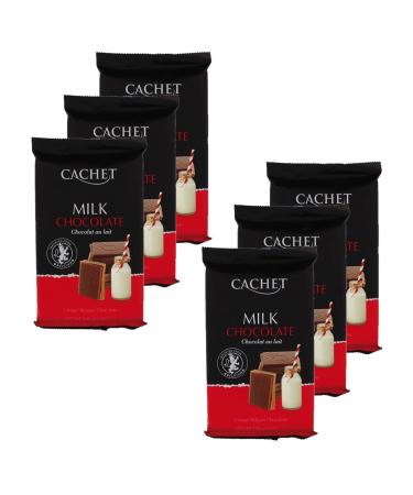 Lot 6x Milk chocolate dessert - 300g bar