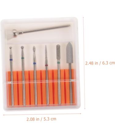FRCOLOR Cell Phone Accessories Nail Polishing Accessories 1set Grinding Head Set Head Tungsten Steel Pedicure Manicure Grinding Tools Nail Art Accessories - Buy Online on GoSupps.com