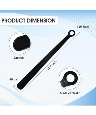 18 Inch Plastic Long Shoe Horn for Men, Women, Kids - Extended Reach Dressing Aid for Seniors, Elderly, Disabled - Leather Hero Pack of 1 - Buy Online on GoSupps.com