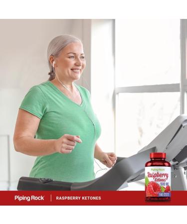 Piping Rock Raspberry Ketones 500mg | 160 Capsules | Non-GMO & Gluten Free Supplement - Buy Online on GoSupps.com