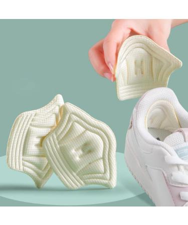 4 Pairs Heel Cushion Pads & Grips Inserts for Women & Men | Reusable Anti-wear Liners for Sport & Leather Shoes - Buy Online on GoSupps.com