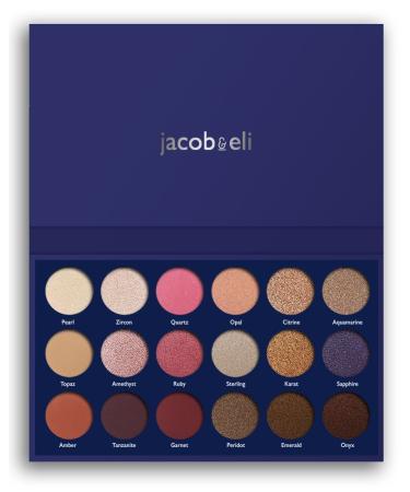 18 Super Pigmented - Top Influencer Professional Eyeshadow Palette all finishes  5 Matte + 9 Shimmer + 4 Duochrome - Buttery Soft  Creamy Texture  Blendable  Long Lasting (Hidden Gems)