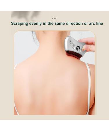 Verdant Touch Electric Gua Sha Massager - 16 Vibration Settings Hot Compress Skin Scraping Board for Enhanced Massage Experience | International Shipping - Buy Online on GoSupps.com