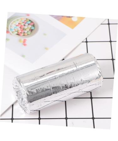 Ipetboom 2 Rolls Nail Kit Hair Coloring Tools Highlight Hair Dye Kit Hair Dying Kit Pre Cut Hair Foils Hair Dye Paper Manicure Paper Foil Paper for Barber Perm Tool Nail Polish Tin Foil - Buy Online on GoSupps.com