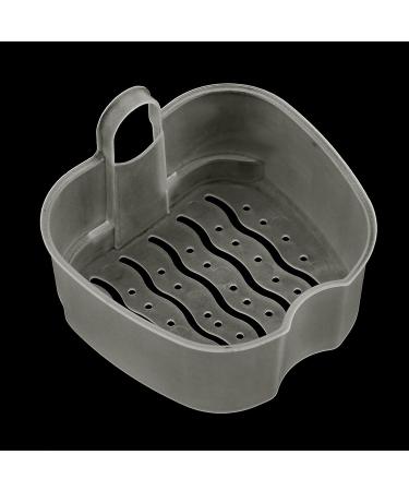 Verdant Touch Artificial Teeth Storage Box | Denture Storage Box with Filter Screen | Dental Appliance in White International Shipping Available - Buy Online on GoSupps.com