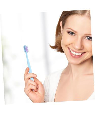 Magiclulu Soft Toothbrush Set - 10 Portable Manual Toothbrushes for Travel & Home - Compact Gentle Bristles for Adults - Buy Online on GoSupps.com