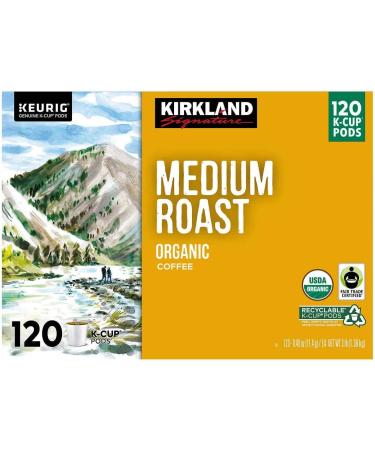 Kirkland Signature Organic Summit Fair Trade K-Cup Pods 120-pack - Buy Online on GoSupps.com