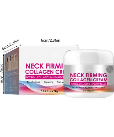 Neck and D collet Firming Cream with Peptides and Retinol 50 mL - Anti-Wrinkle Neck for Women Anti Aging Neck Cream - Neck Sagging Cream (2PC) - Buy Online on GoSupps.com