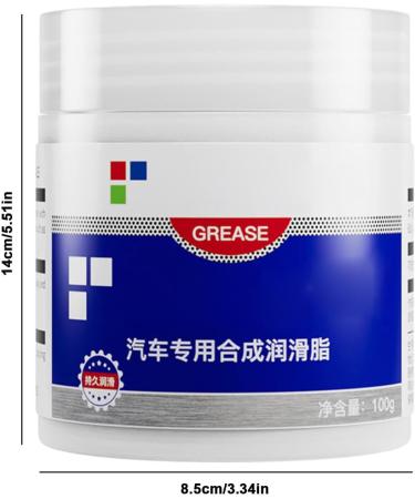 1 Automotive Grease Car Paste Lubricating Grease Waterproof Sliding Door Grease Smooth Heat-Resistant Car Maintain Tool for Eliminate Door Lock Limiter Stucking and Abnormal Noise - Buy Online on GoSupps.com