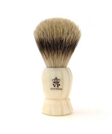 Shaving brush Royal VP - with genuine pure badger hair in selected quality - handle ivory