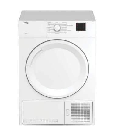 BEKO DC 7130 N B100 condenser dryer 7 kg electronic moisture measurement automatic wrinkle protection aquawave shone drum 15 programs Express program single