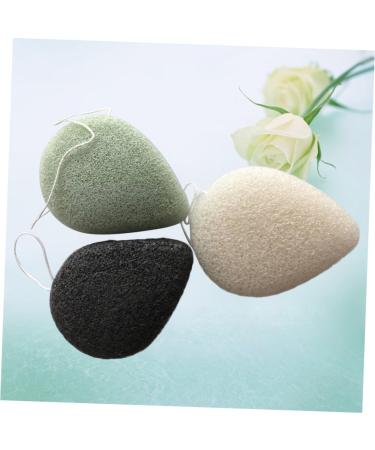 POPETPOP 3pc Exfoliater Black Shiesty Facial The Sponge The Female Green Face Stencils Clean Charcoal Sponge Lip Balm Tubes Charcoal Sponge Shandong Skin Care - Buy Online on GoSupps.com