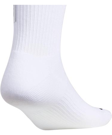 adidas Originals Men's 3.0 Mid-Crew Socks 3-Pack - White/Black - Large - Buy Online on GoSupps.com