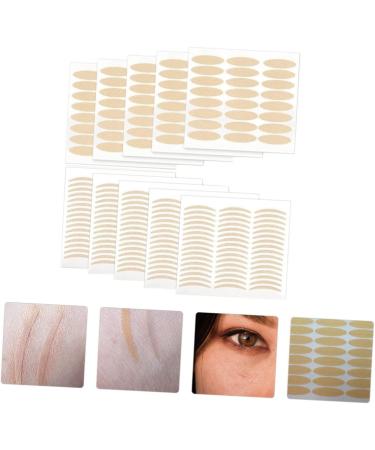FOMIYES 40 Sheets Lace Double Eyelid Sticker Double Side Tape Droopy Eyelid Stickers Makeup Sticker Supplies - Buy Online on GoSupps.com