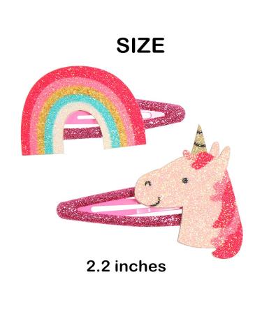 20 Pcs Animal Pattern Print Metal Hair Clips for Girls - Hair Barrettes & Accessories for Women, Teens, Kids, Babies - Buy Online on GoSupps.com