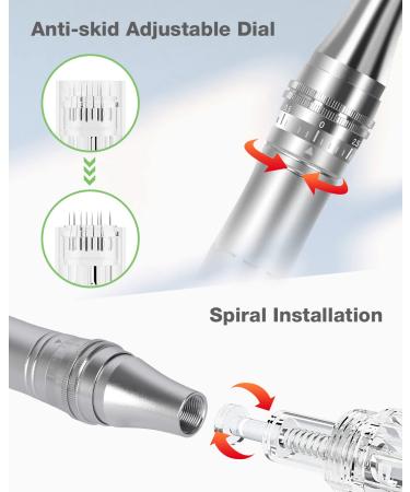 VOFEL Anti Aging Serum for Wireless Beauty Pen - Professional Skin Care with 12 Replacements - Buy Online on GoSupps.com