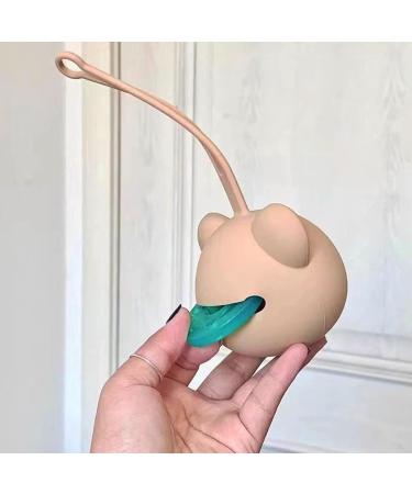 Bear Shaped Silicone Pacifier Storage Box for Newborns - Travel Holder & Accessories in Coffee Color - Buy Online on GoSupps.com