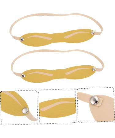 Balacoo 10pcs Beginner Skin Eyebrow Silicone Headband Practice for Supply Professional Fake - Buy Online on GoSupps.com
