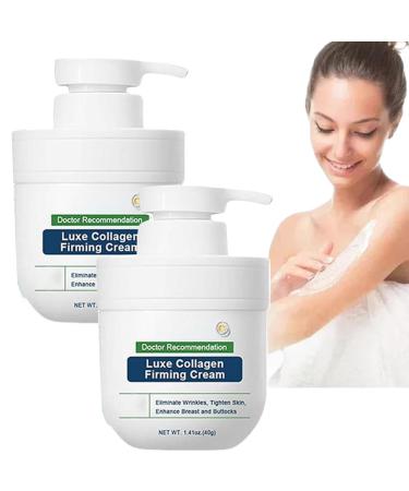 Awzlove Luxery Collagen Firming Cream, Professional Collagen Body Lotion, Advanced Retinol Collagen Cream, Anti-Aging Moisturizing Cream, Anti Wrinkles Body Moisturizer for Women & Men (2)