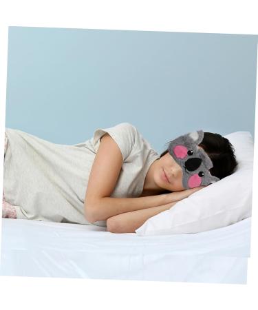 Buy 4 Pcs Breathable Sleep Masks | Portable Eye Covers & Lovely Eye Patches for Naps | Soft Plush Blindfolds - Assorted Colors - Buy Online on GoSupps.com