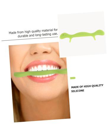 FRCOLOR 3pcs Orthotic Lip & Gum Exerciser - Anti-Wrinkle Face Slimmer - Mouth Tightener & Beauty Tool - Green - Buy Online on GoSupps.com