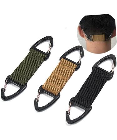 COLLBATH 3-Piece Mask Ear Hook - Durable Hanging Hooks & Backpack Buckles for Masks - Buy Online on GoSupps.com