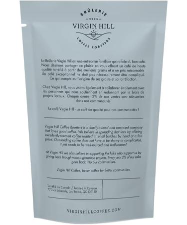 Virgin Hill Coffee - Espresso Delicato - Smooth Intensity & Medium Roast - Half Pound of High-Grade Ground Coffee - 8oz / 227 grams Ground 8 oz. / 227 grams - Buy Online on GoSupps.com