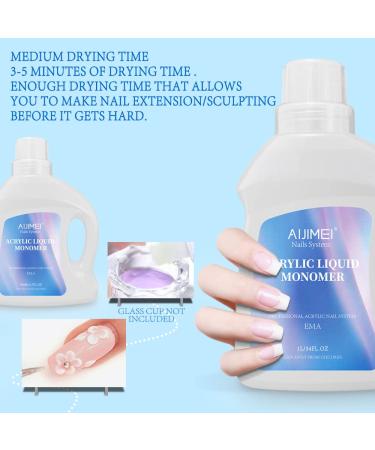 Buy Acrylic Liquid Monomer 34FL.OZ - Premium Acrylic Nail Liquid for Perfect Nails - Buy Online on GoSupps.com