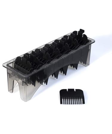 Wahl Plastic Comb Attachments Set of 8 for Multi Cut Clippers - Durable, Easy to Organize, Black - Buy Online on GoSupps.com