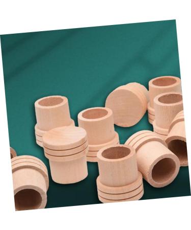 Buy Healvian 100 STK Moxa Fire Extinguishers - Wooden Moxa Extinguishing Caps for Home Safety & Moxibustion Devices - Buy Online on GoSupps.com