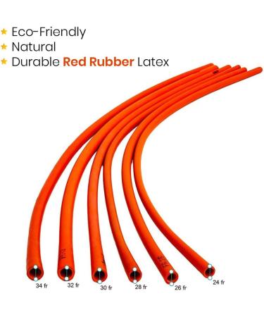 HealthAndYoga(TM) Rubber Colon Tube 34 FR - Open End for Colon Cleansing - Buy Online on GoSupps.com